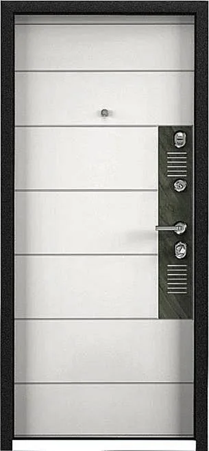 Входная дверь Aurora-4 (Порошковое напыление / МДФ ПВХ)