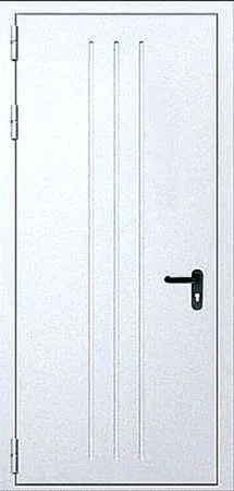 Противопожарная дверь Fahrenheit-60-17 (Противопожарная МДФ) - внутренняя сторона