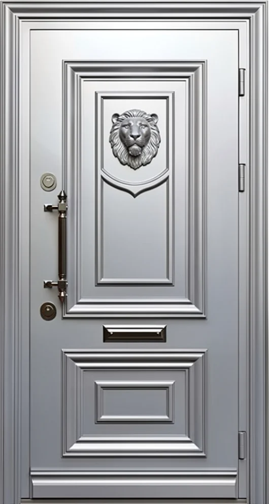 Входная дверь Aurora-6 (Порошковое напыление / МДФ ПВХ) - внешняя сторона