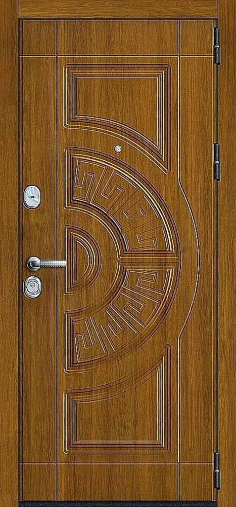 Входная дверь Kiparis-3 (МДФ Винорит / МДФ Филенчатый) - внешняя сторона