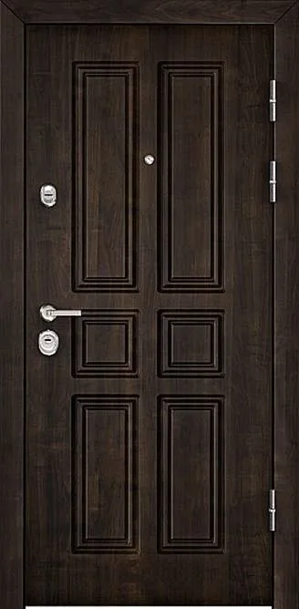 Входная дверь Kiparis-9 (МДФ Винорит / МДФ Филенчатый) - внешняя сторона