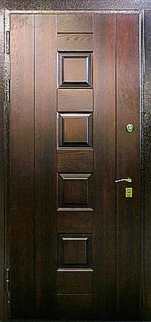 Входная дверь Valiance-2 (МДФ Шпон / Массив дерева) - внутренняя сторона