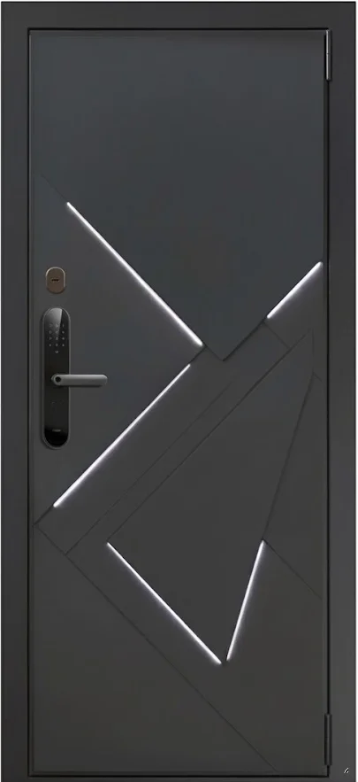 Входная дверь Zitadelle-14 (Порошковое напыление / Ламинат) - внешняя сторона